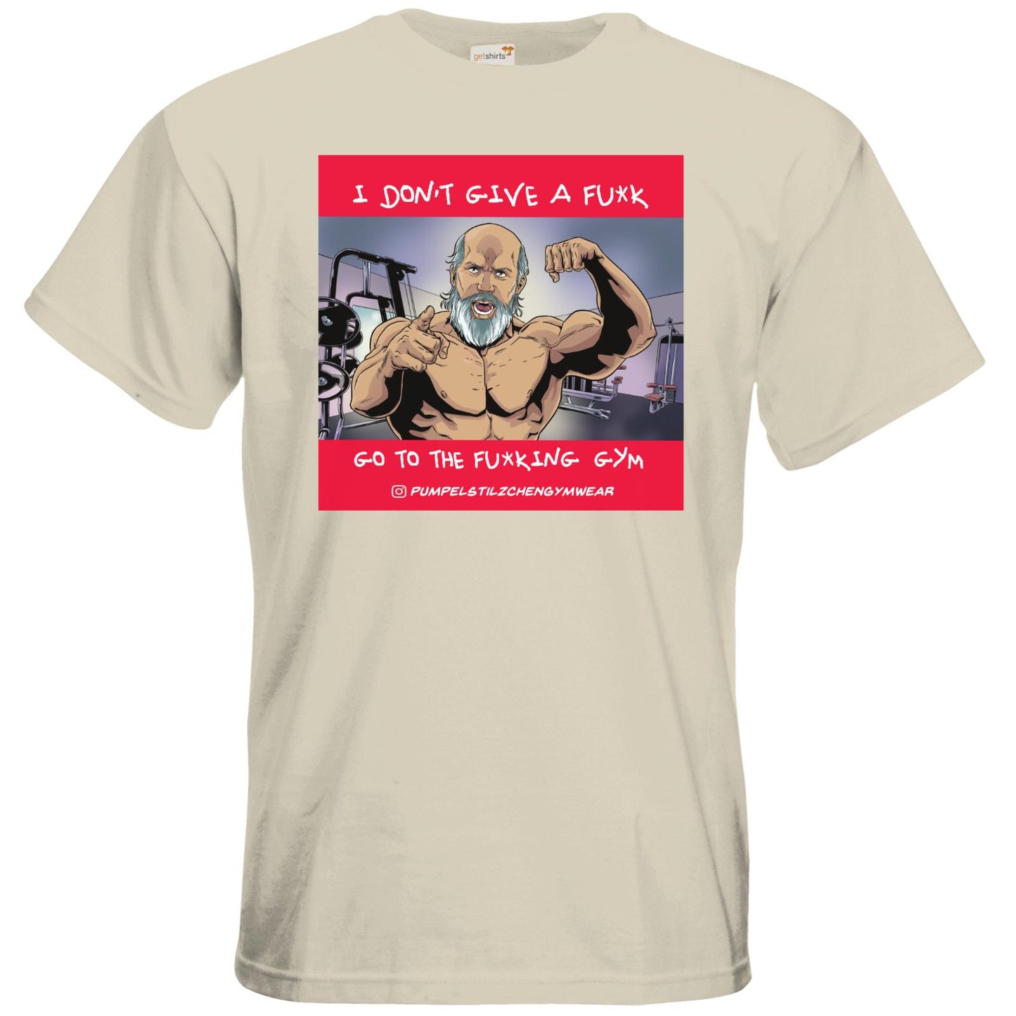 Basic Premium-Shirt - Go to the f*cking Gym!