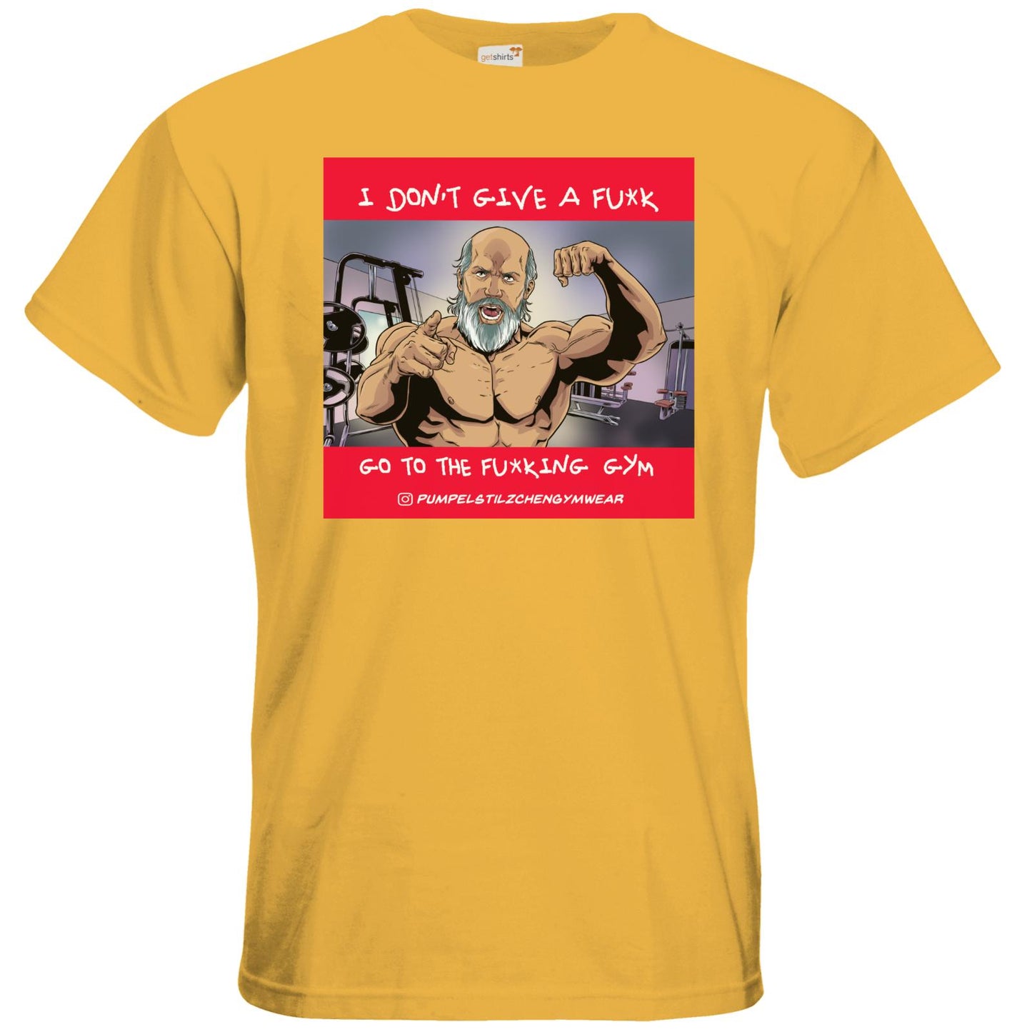 Basic Premium-Shirt - Go to the f*cking Gym!