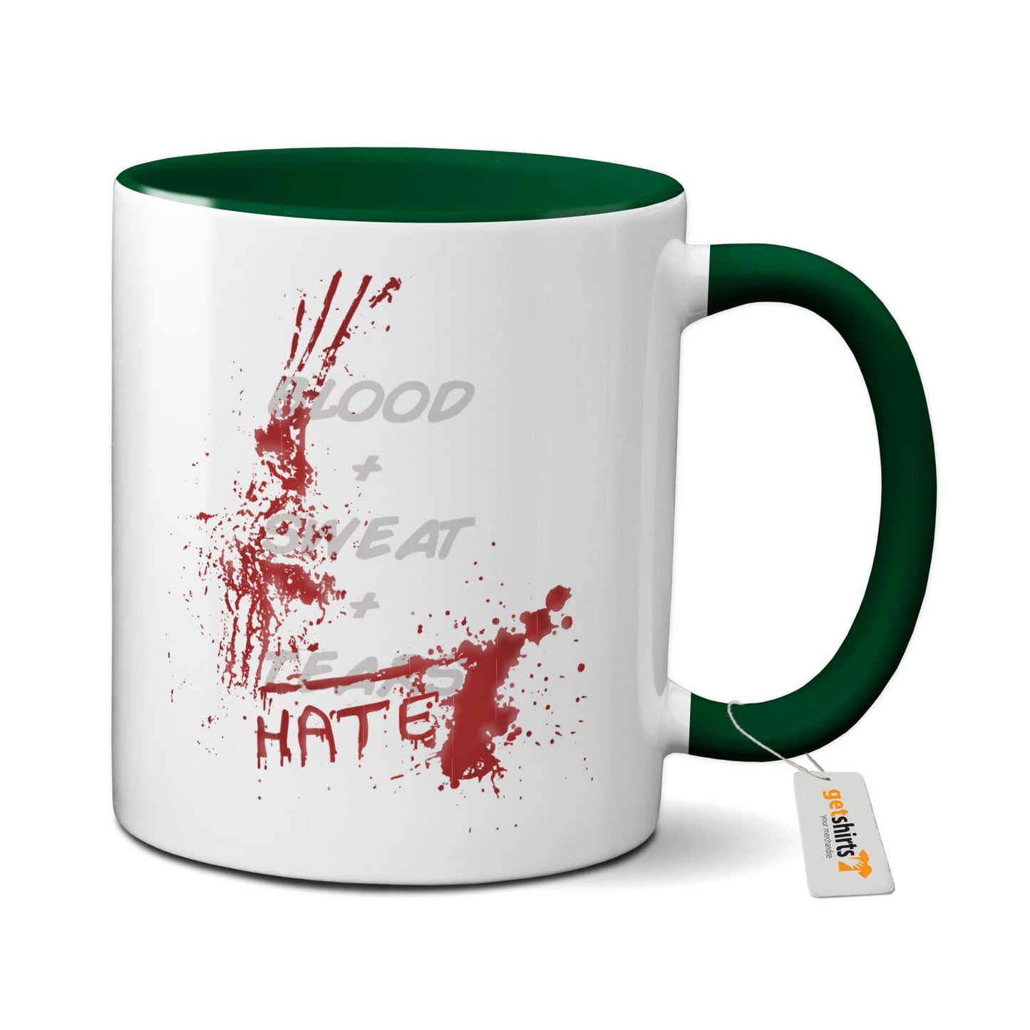 Kaffeetasse - Blood, Sweat & Hate