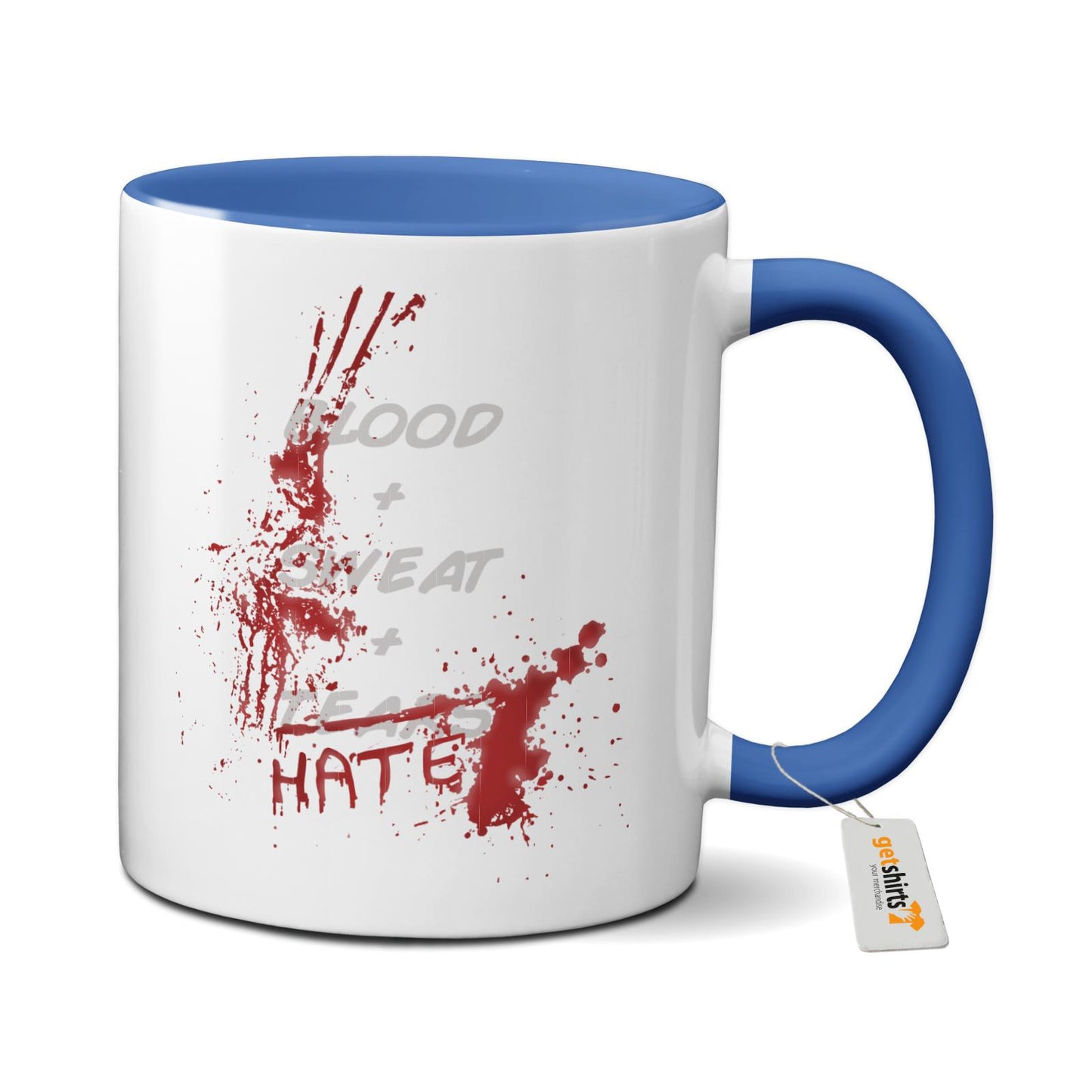 Kaffeetasse - Blood, Sweat & Hate