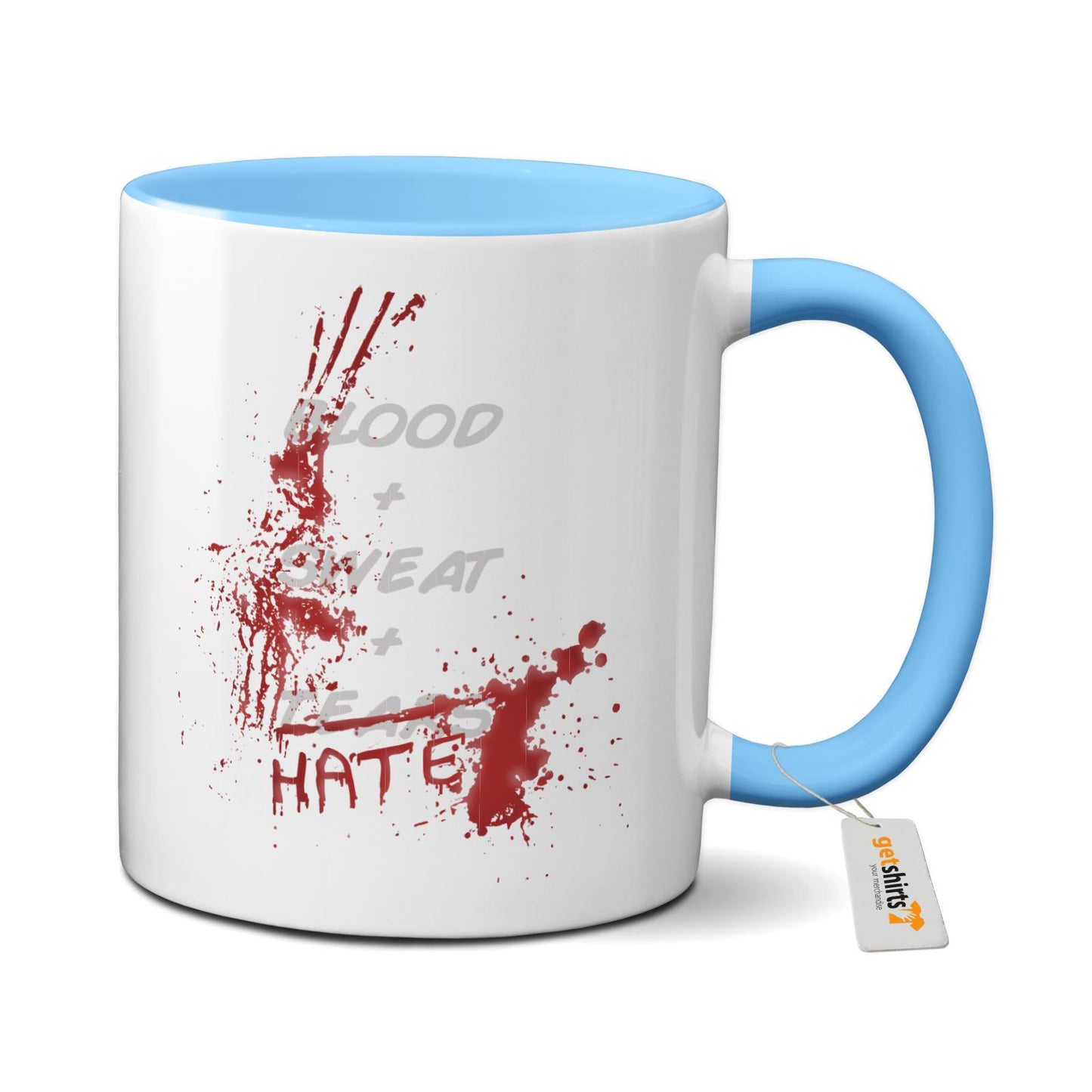 Kaffeetasse - Blood, Sweat & Hate