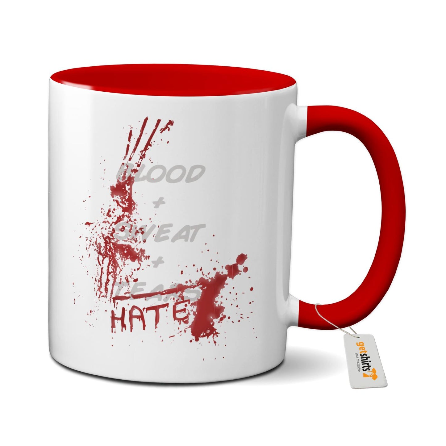 Kaffeetasse - Blood, Sweat & Hate