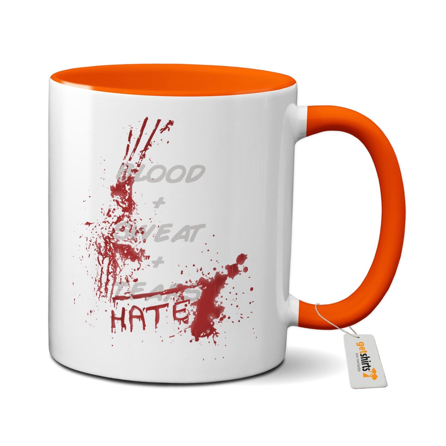 Kaffeetasse - Blood, Sweat & Hate
