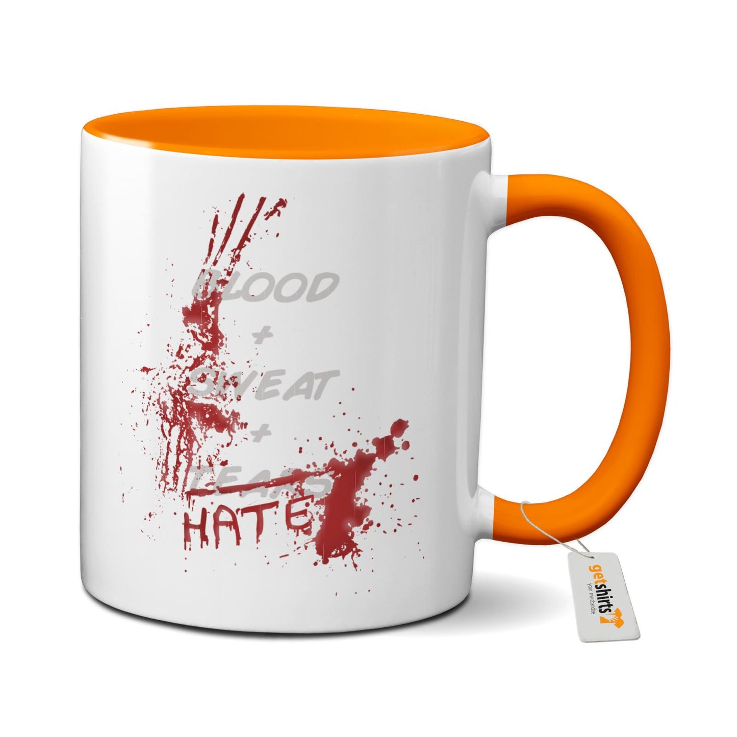 Kaffeetasse - Blood, Sweat & Hate