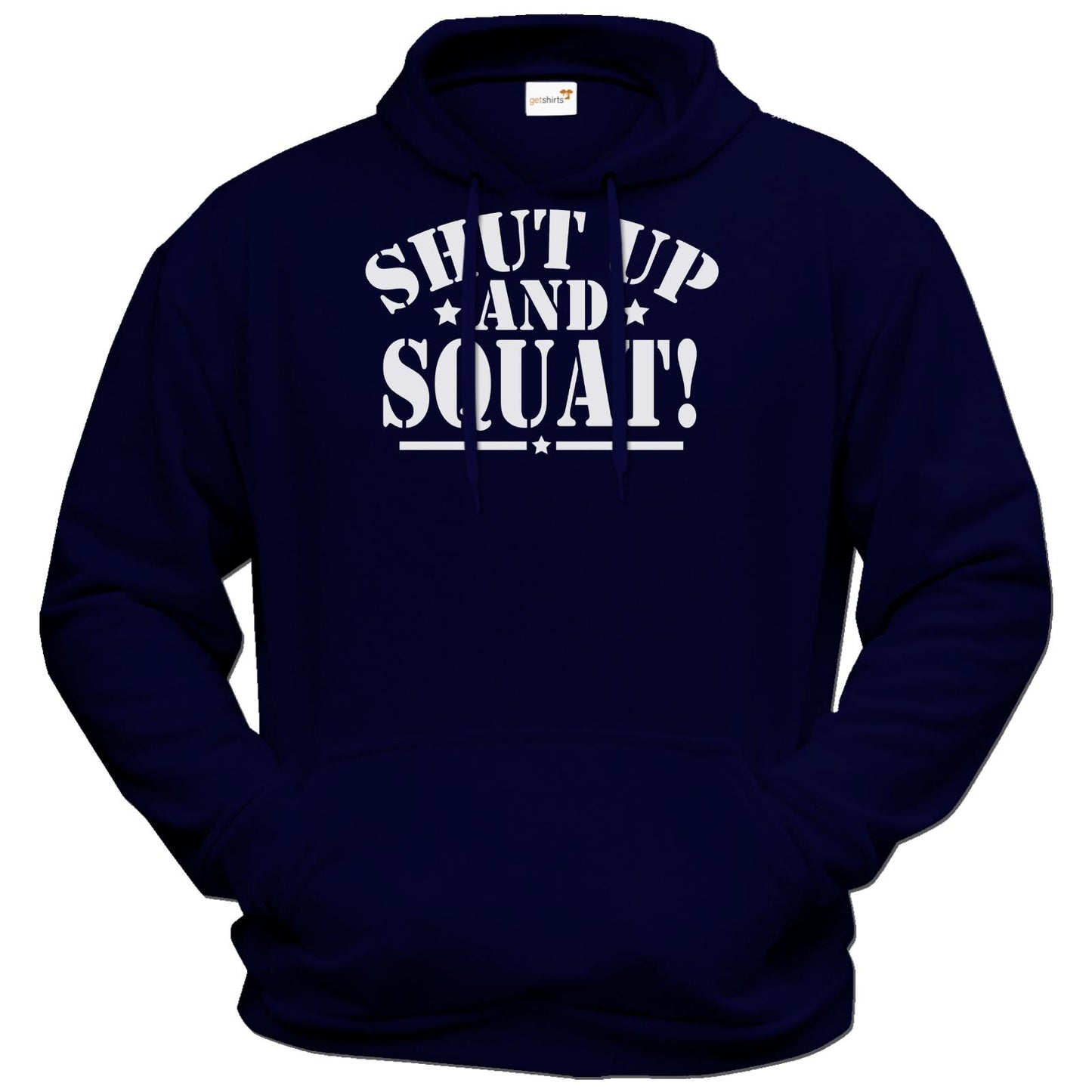 Fair Wear Hoodie - Shut up and squat!