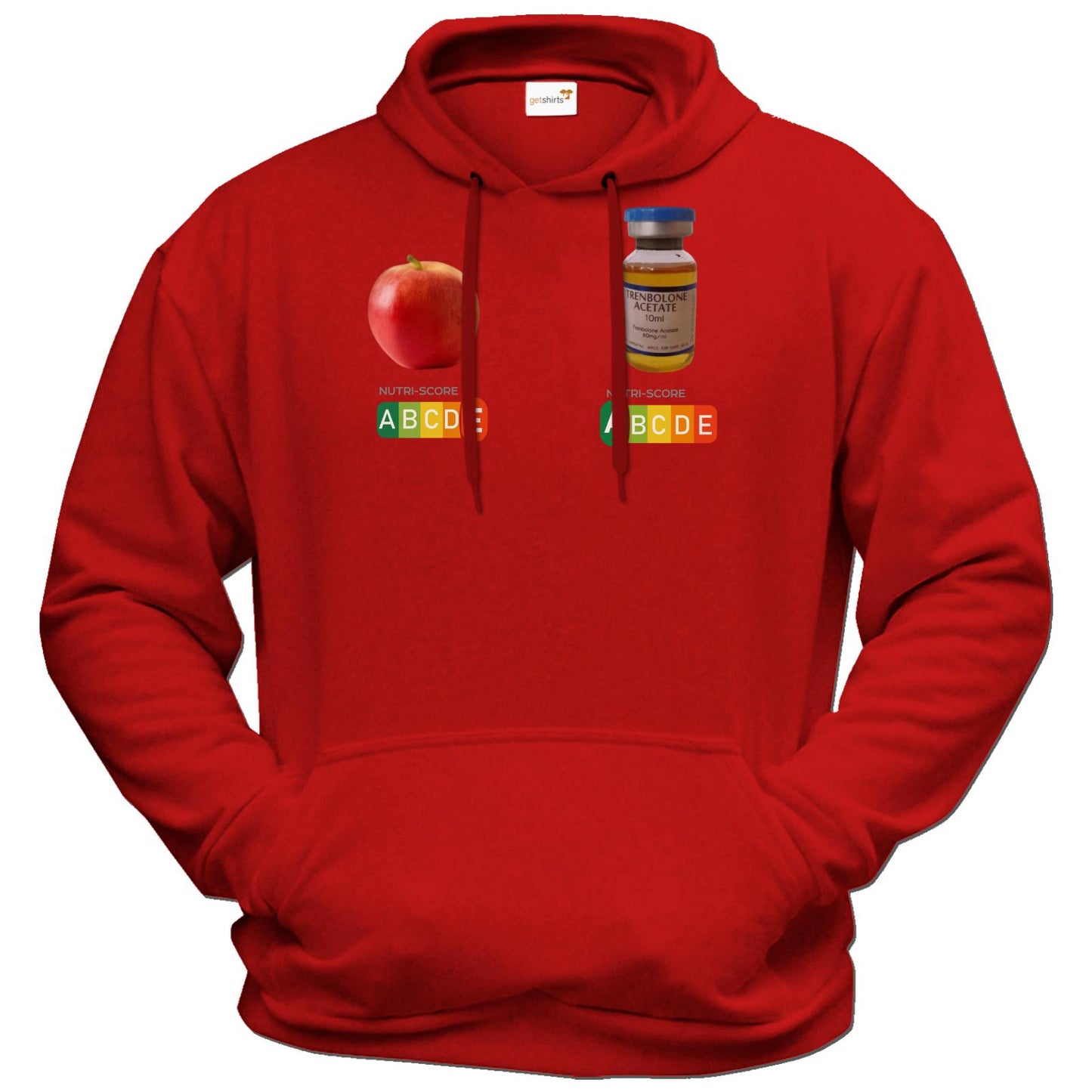 red, XS