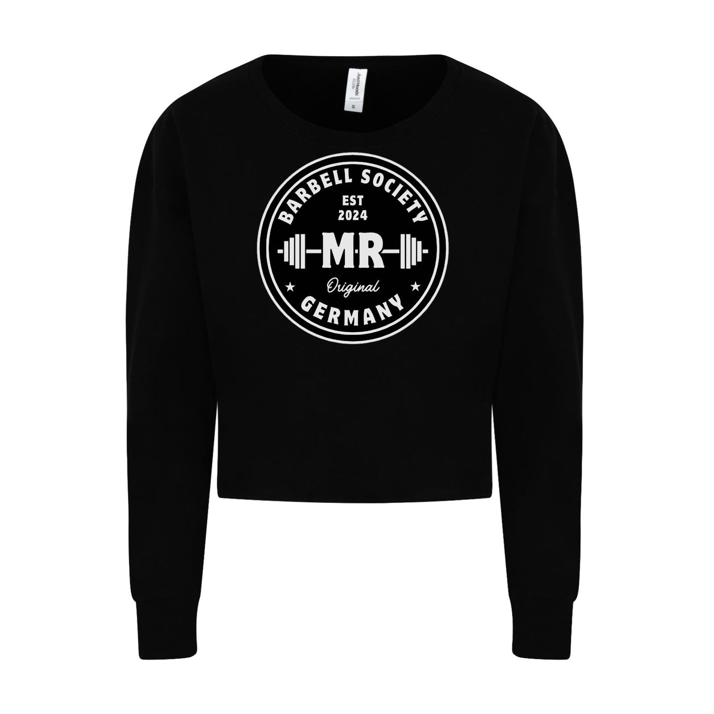 Ladies Cropped Sweat - Barbell Society Germany