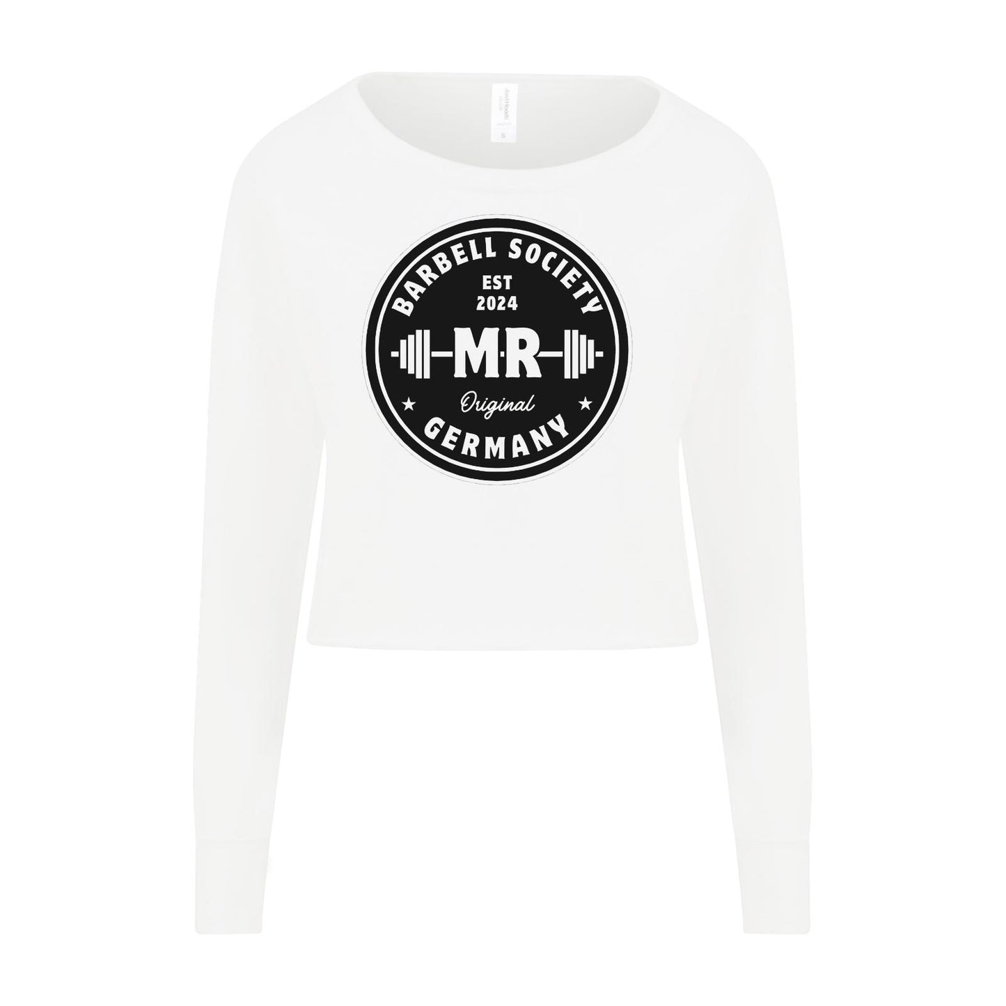 Ladies Cropped Sweat - Barbell Society Germany