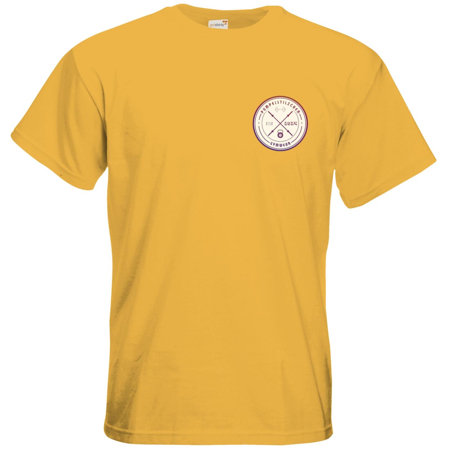Basic Premium Shirt - Pumpelstilzchen Coloured Logo Back