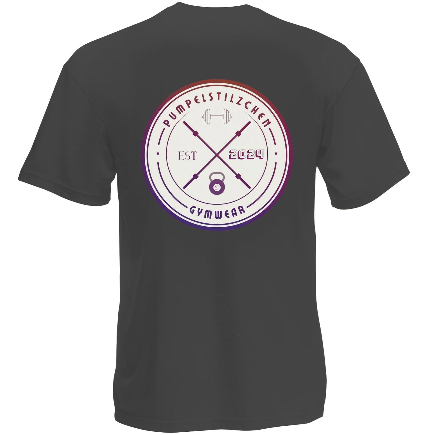 Basic Premium Shirt - Pumpelstilzchen Coloured Logo Back