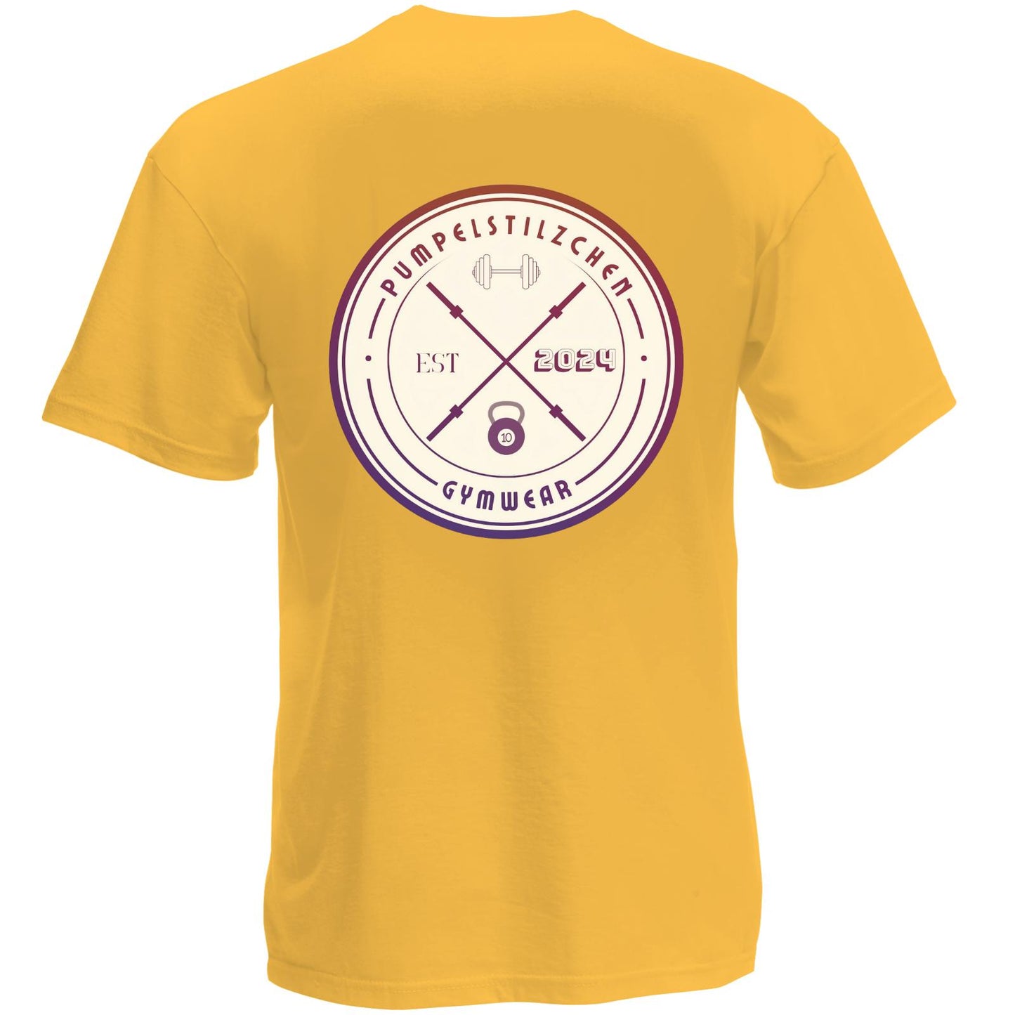 Basic Premium Shirt - Pumpelstilzchen Coloured Logo Back
