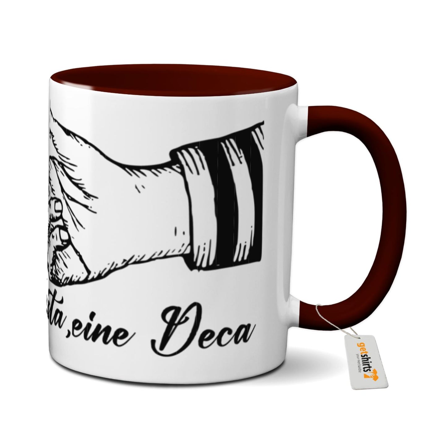 Kaffeetasse - Eine Susta, eine Deca
