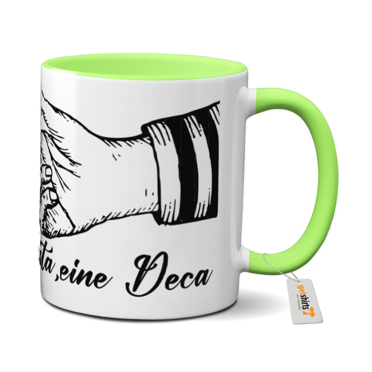 Kaffeetasse - Eine Susta, eine Deca