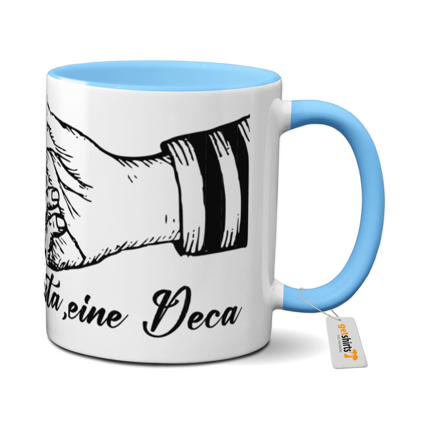 Kaffeetasse - Eine Susta, eine Deca