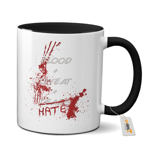 Kaffeetasse - Blood, Sweat & Hate