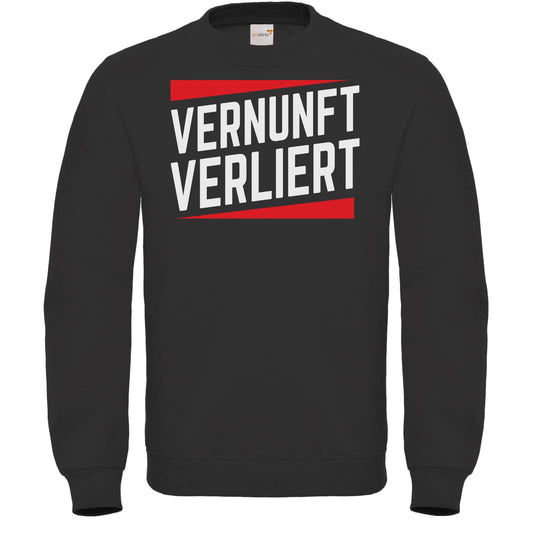 Fair Wear Sweatshirt - Vernunft verliert