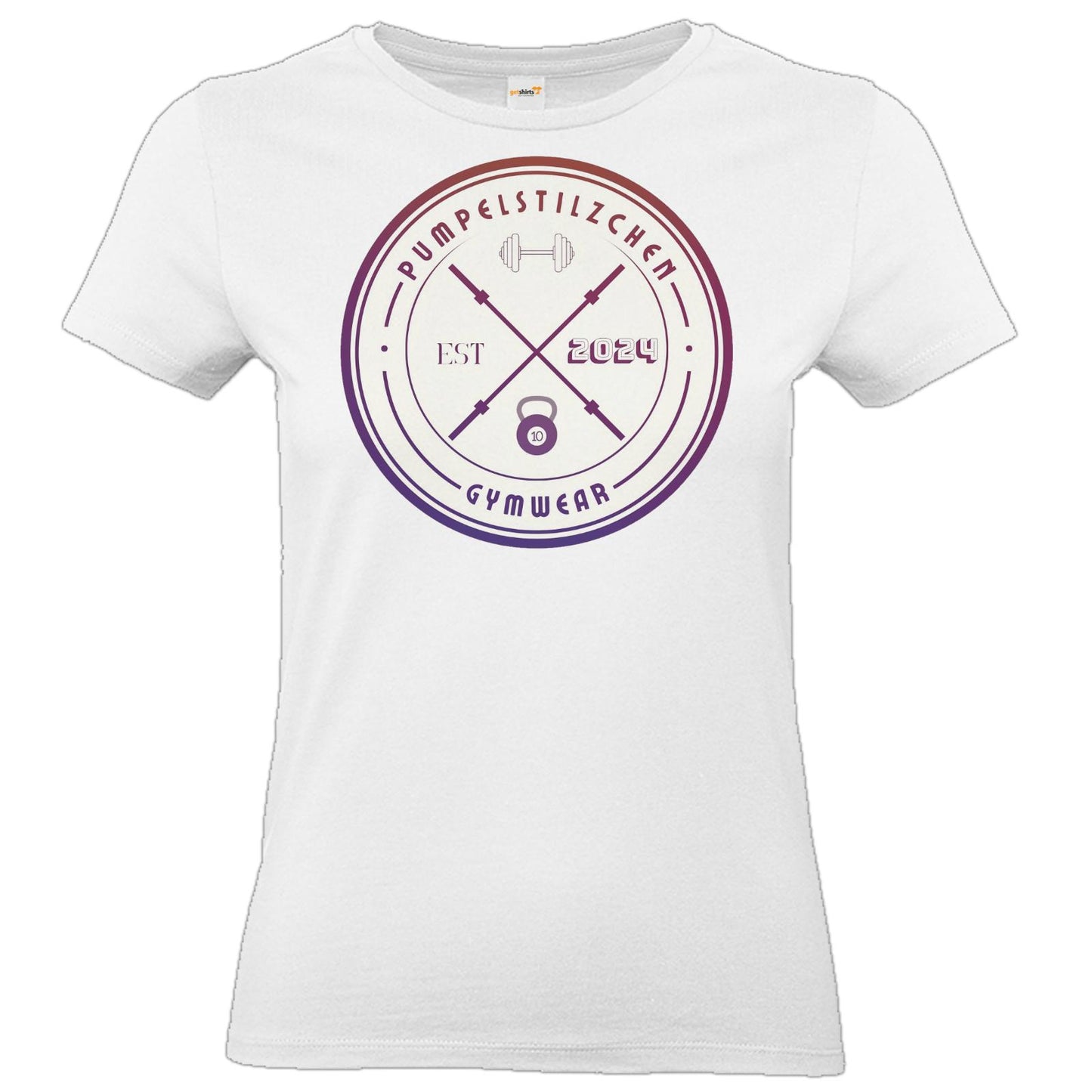 T-Shirt Damen Premium FAIR WEAR - Pumpelstilzchen Coloured Logo