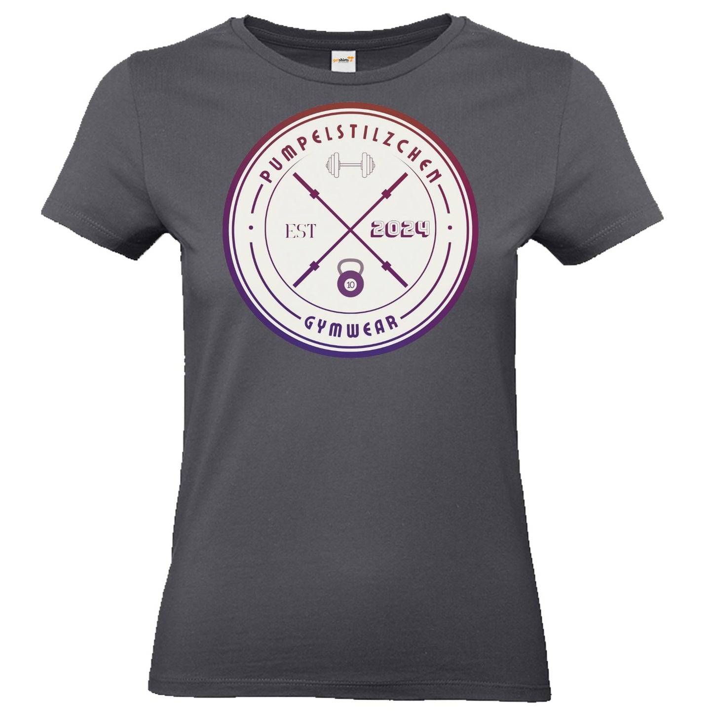 T-Shirt Damen Premium FAIR WEAR - Pumpelstilzchen Coloured Logo