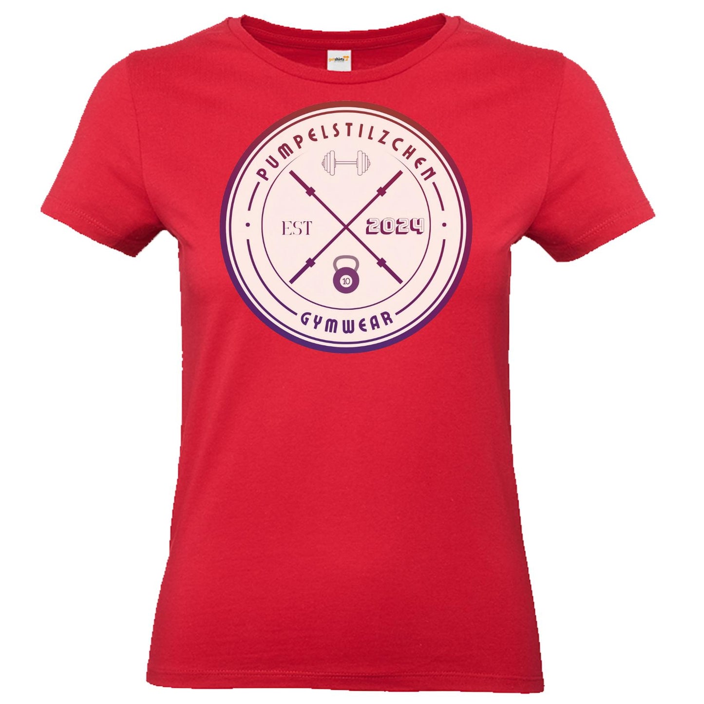 T-Shirt Damen Premium FAIR WEAR - Pumpelstilzchen Coloured Logo