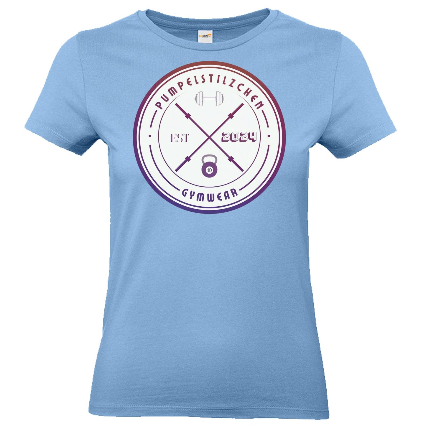 T-Shirt Damen Premium FAIR WEAR - Pumpelstilzchen Coloured Logo