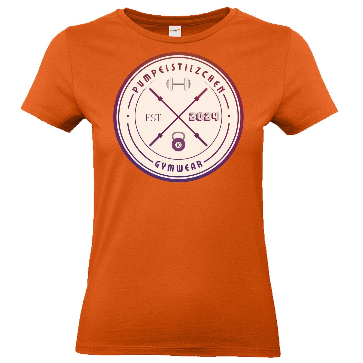T-Shirt Damen Premium FAIR WEAR - Pumpelstilzchen Coloured Logo