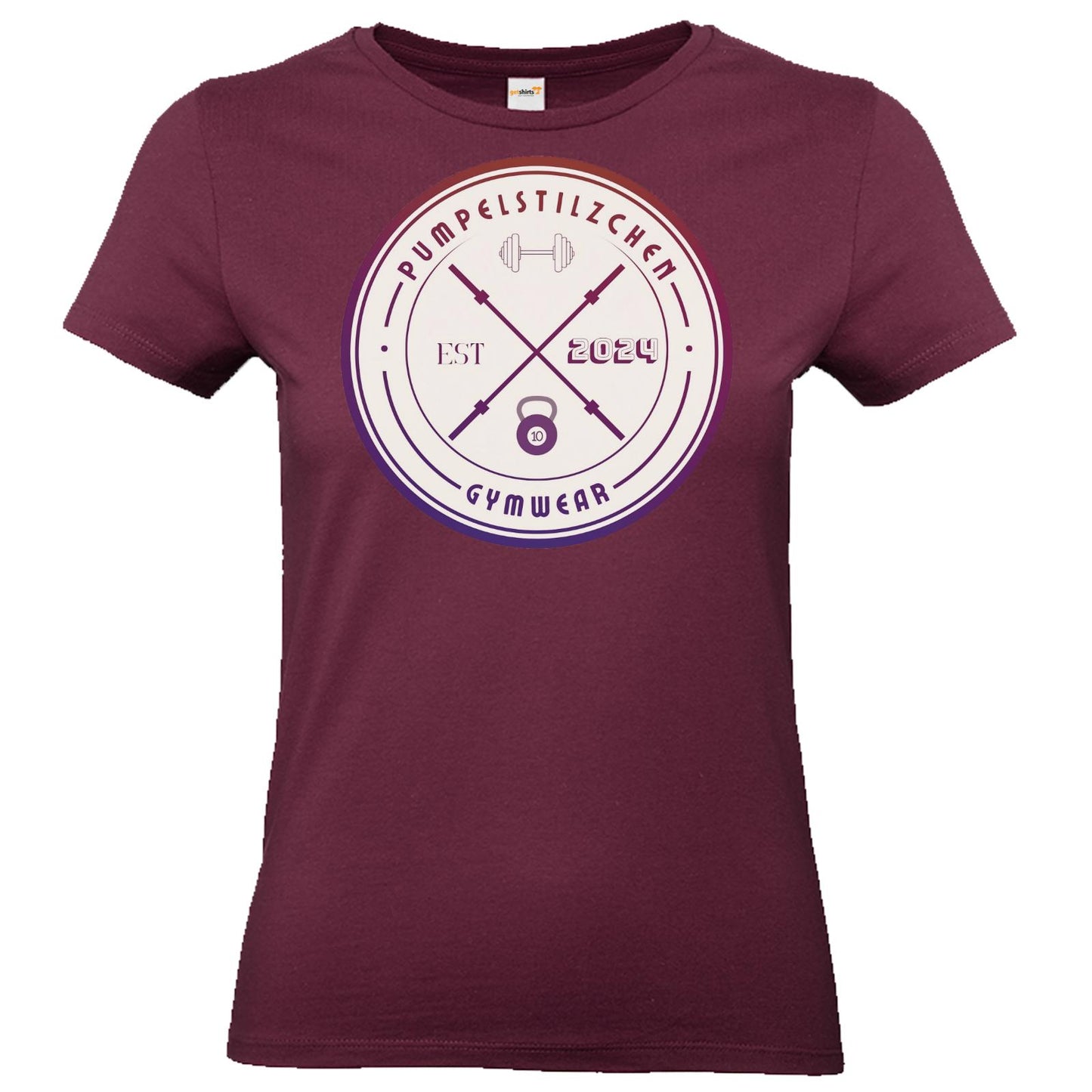 T-Shirt Damen Premium FAIR WEAR - Pumpelstilzchen Coloured Logo