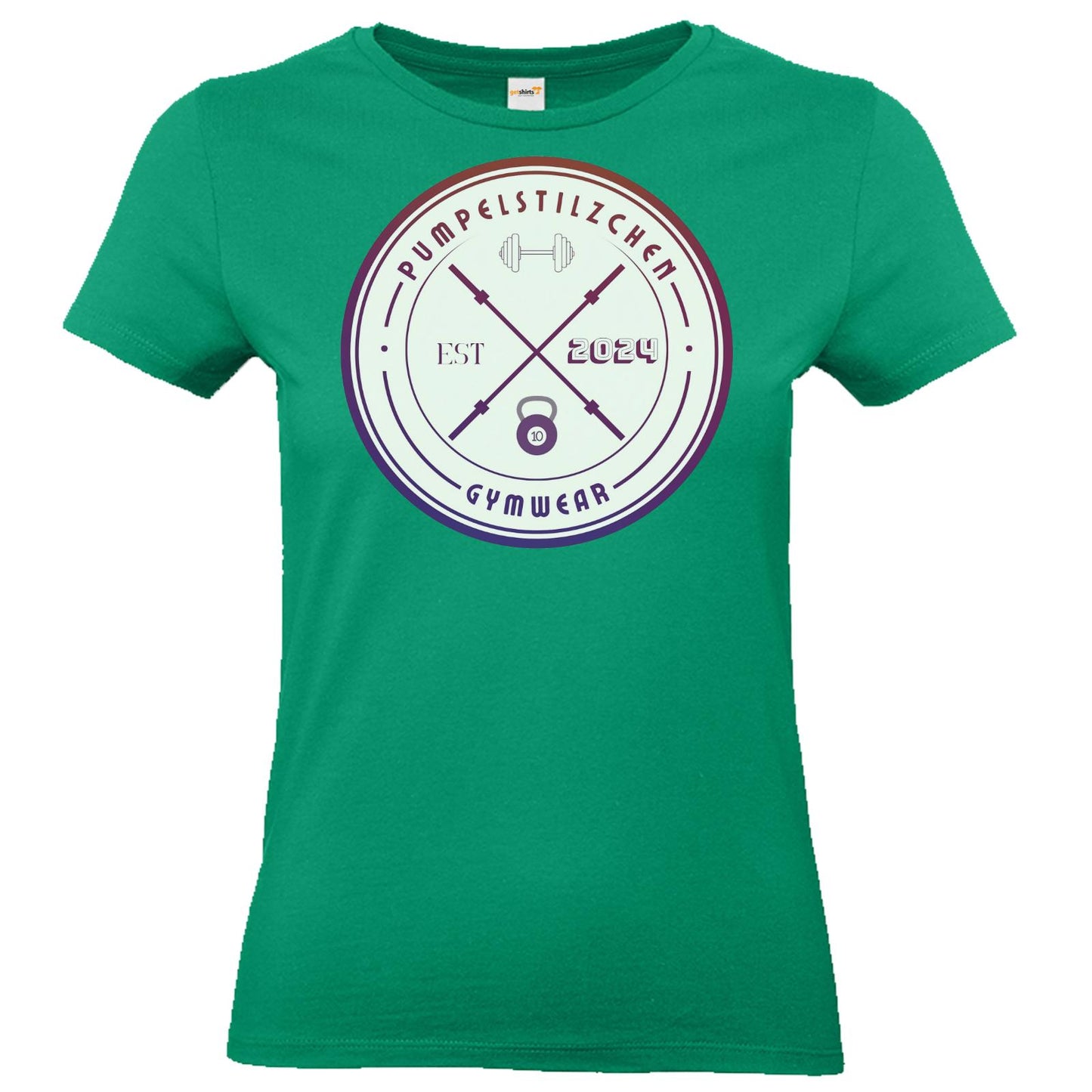 T-Shirt Damen Premium FAIR WEAR - Pumpelstilzchen Coloured Logo