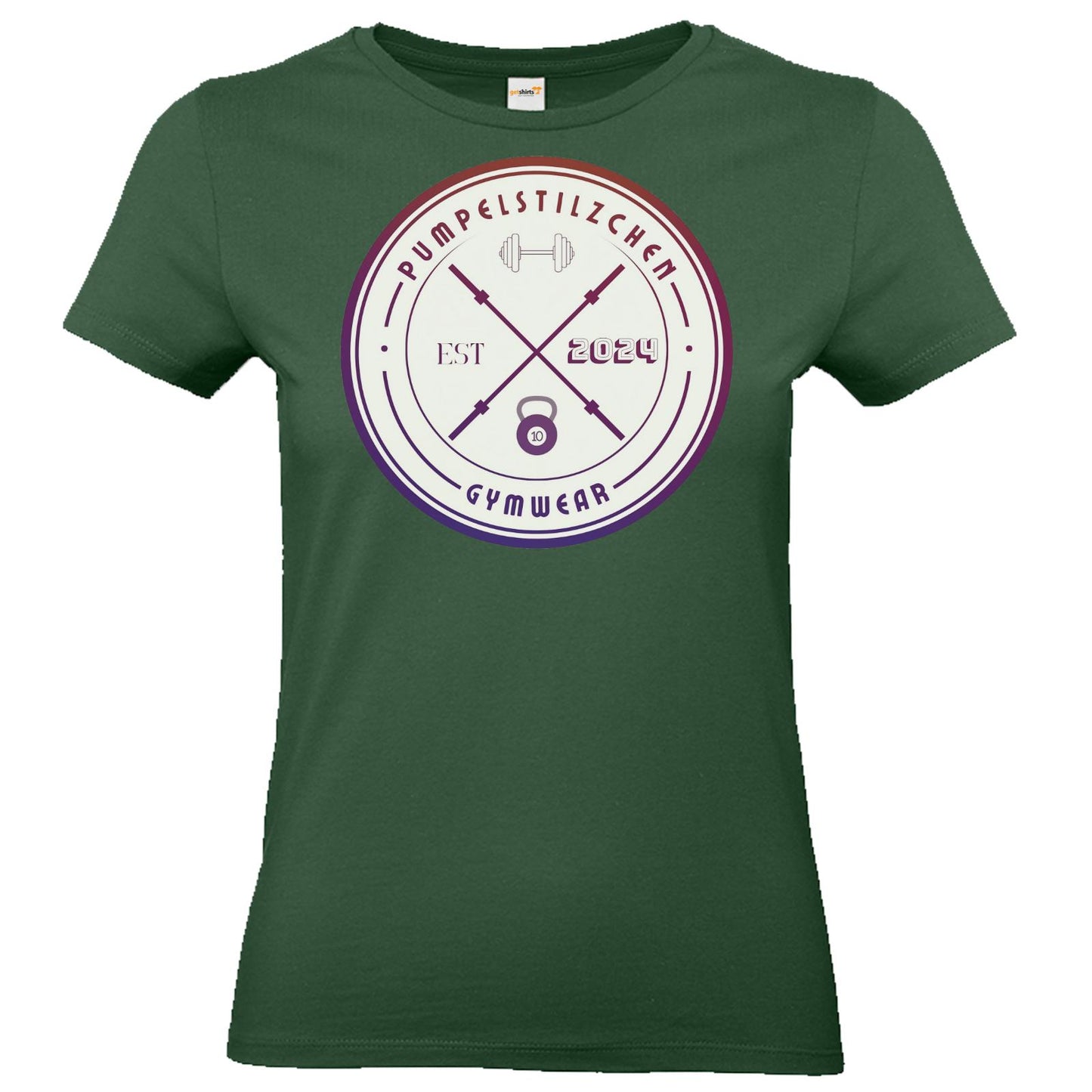 T-Shirt Damen Premium FAIR WEAR - Pumpelstilzchen Coloured Logo
