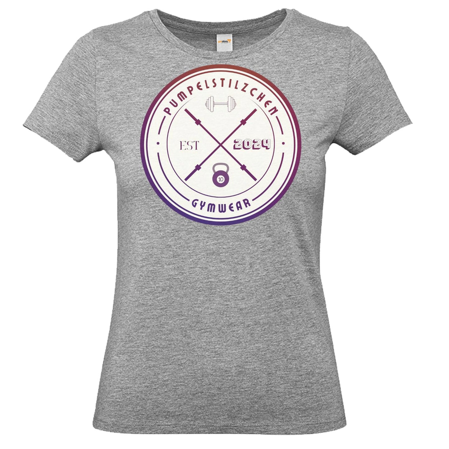T-Shirt Damen Premium FAIR WEAR - Pumpelstilzchen Coloured Logo