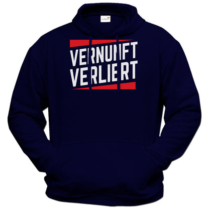 Fair Wear Hoodie - Vernunft verliert