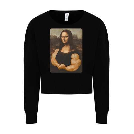 Ladies Cropped Sweat - Mona Lifta