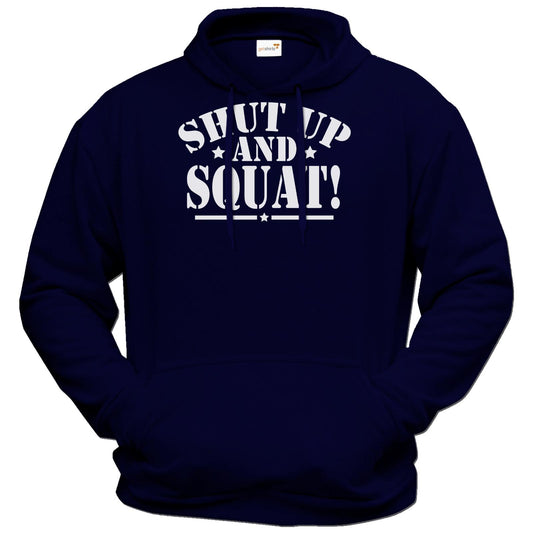 Fair Wear Hoodie - Shut up and squat!