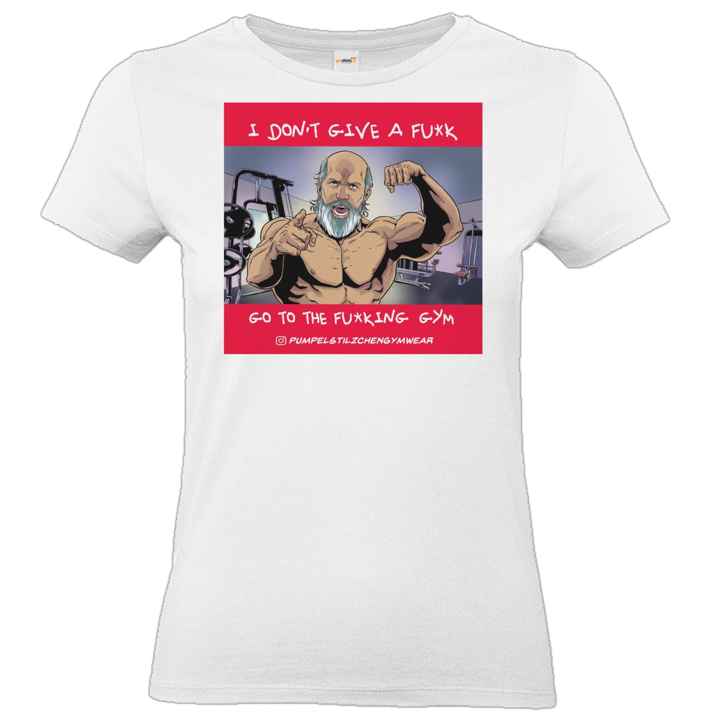 Basic Ladies Premium-Shirt - Go to the f*cking Gym!