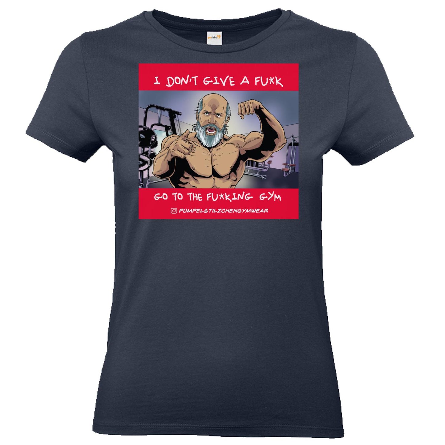 Basic Ladies Premium-Shirt - Go to the f*cking Gym!