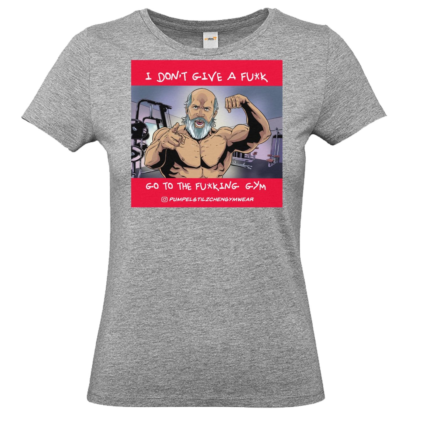 Basic Ladies Premium-Shirt - Go to the f*cking Gym!