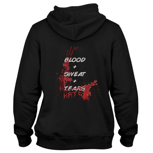 Fair Wear Hoodie - Blood, Sweat & Hate