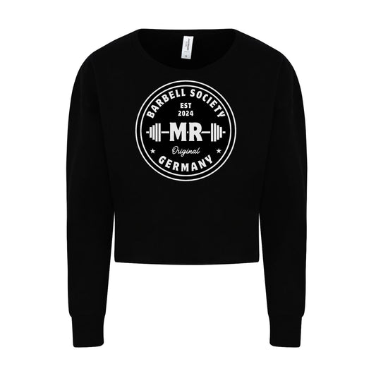 Ladies Cropped Sweat - Barbell Society Germany
