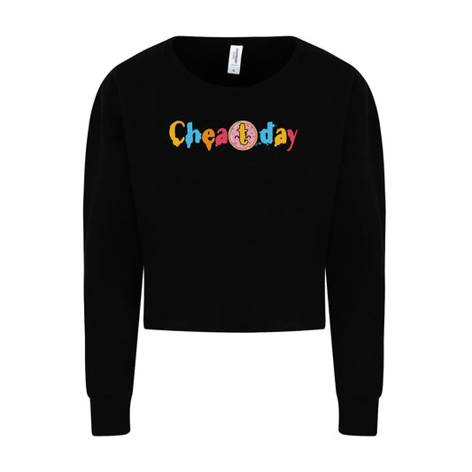 Womans Cropped Sweat - Cheatday