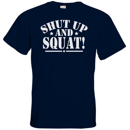 Basic Premium Shirt - Shut up and squat!